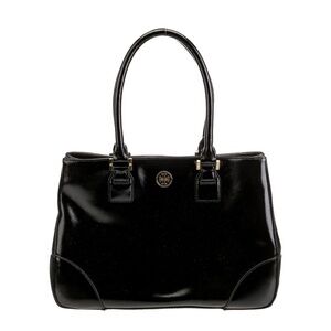 Tory Burch Black Patent Leather Bag